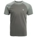 T-Shirt Republic - Steel Grey & Cloud Grey Men's Sports T-Shirt. 
