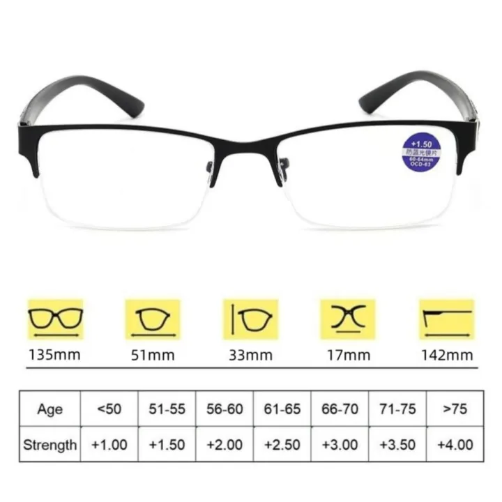 Presbyopia%20correction%20Reading%20glasses%20Trendy%20Unisex%20Hyperopia%20correction%20Ultralight%20frame%20Elderly%20eyeglasses%20Fashionable%20Vintage%20eyewear%20for%20Daily%20reading%20Office%20use%20Fashion%20accessory%20Elderly%20care%20Eye%20-%20Image%204
