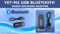 Wireless Music Receiver YET-M1  USB Bluetooth Music Receiver  Bluetooth Music Reciever. 