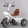 LazyChild 2024 New Creative Children's Pedal Tricycle Bicycle Push Stroller Baby Three-Wheeled Children's Bicycle with Music and Lights Model TS1988. 