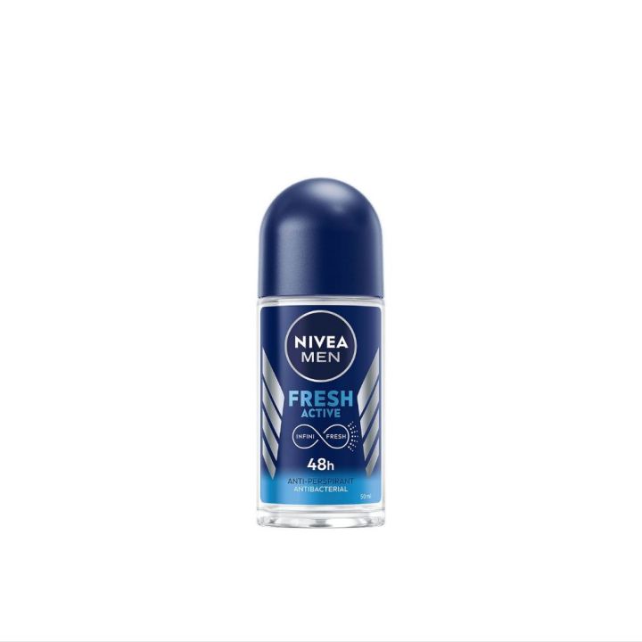Nivea Men Fresh Active 48H Deodorant Roll On - 50ml