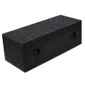 Double 6.5inch Speaker Box Universal Sealed Speaker Boxes Car Speaker Box Car Subwoofer Boxes for Car Music. 