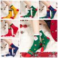 Elk Christmas Socks Comfortable Snow Cotton Happy Christmas Socks Crew Socks Middle Tube Socks Cartoon Hosiery Children. 