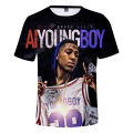 YoungBoy Never Broke Again T Shirts Men/Women 3D Print Rapper Singer Character Patterns Personality Short Sleeve Funny Tshirt. 