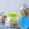 【ZOSR】Eco-friendly Safe Seeds Planting Sprouting Lid Bottles Mesh Cover for Wide-mouthed Mason Jar. 