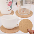 1/5Pcs Cork Coaster Non-slip Cup Mat Tea Coffee Mug Drinks Holder Table Pad Tableware Round Drink Coaster Kitchen Accessories. 