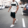 2022 New Summer Men's T-Shirt Suits Men's Comfortable Sportswear T-Shirt Shorts Suits Sportswear Suits Men's Oversized Clothes. 
