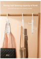Storage Hook Multifunctional Hanger Hook Folding Anti-skid Rotate Hanger Anti-skid Multifunction Clothes Hanger Hook For kitchen Bedroom. 