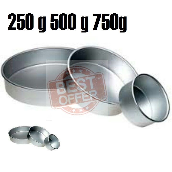 Round Shape Cake Pan Set Superb Quality Aluminium mould 3pcs set, circle shape pan bakeware