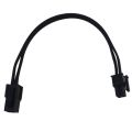 6PCS Motherboard ATX CPU 4 Pin Male to Female Extension Cable for Power Supply PSU 8-Inch(20cm). 