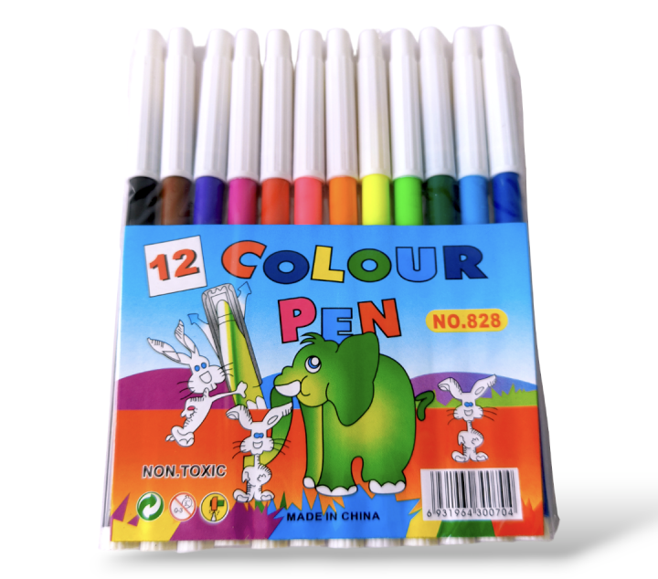 Platignum%20Water%20Colouring%20Pens%20Set%2012%20Colors%20Set%20-%20Image%204