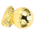 3cm Golden Globe Award Metal Football Match Commemorative Ornament for Fans Decoration. 