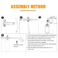 KOGEEK 250ML/750ML High Pressure Washer Snow Foam Lance Soap Bottle Car Washer Auto Thickness Adjustable Spare Parts Portable Plastics for Karcher K2~K7. 