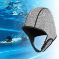 2mm Neoprene Wetsuit Hood Diving Hood Cap Dive Cap Surfing Cap Wetsuit Thermal Hood for Light Grey. 