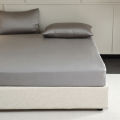 Mulberry Silk Fitted Bed Sheet with Elastic Bands Luxury Mattress Cover Single Double King Queen Size Bed Cover 100/140/200/220. 