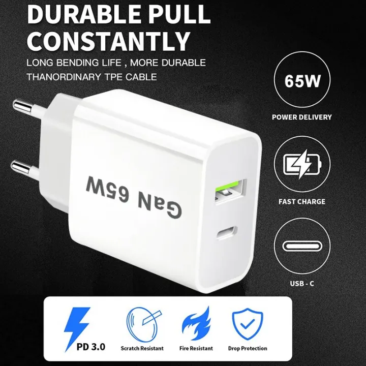 65W%20GaN%20Fast%20Charging%20PD%20USB%20C%20Charger%20For%20Apple%20iPhone%2013%20pro%2012%2011%208%207%20ipad%20EU%20Power%20Adapter%20US%20Plug%20PD%20Charge%20Type%20C%20Cable%20-%20Image%205