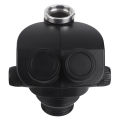 Microscope Head Trinocular Head 3.5-100X Bifocal Continuous Zoom Microscope Head. 
