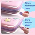 【HOT】 3D Pencil Case EVA Storage Box Lovely Pink Unicorn Cartoon Pen Bag For School Girl Kawaii Stationery Gift Pouch Eraser Holder IN. 