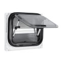 RV Window Waterproof RV Push Out Window 18.8 X 15.6 Inch for Caravan Camper Trailer. 