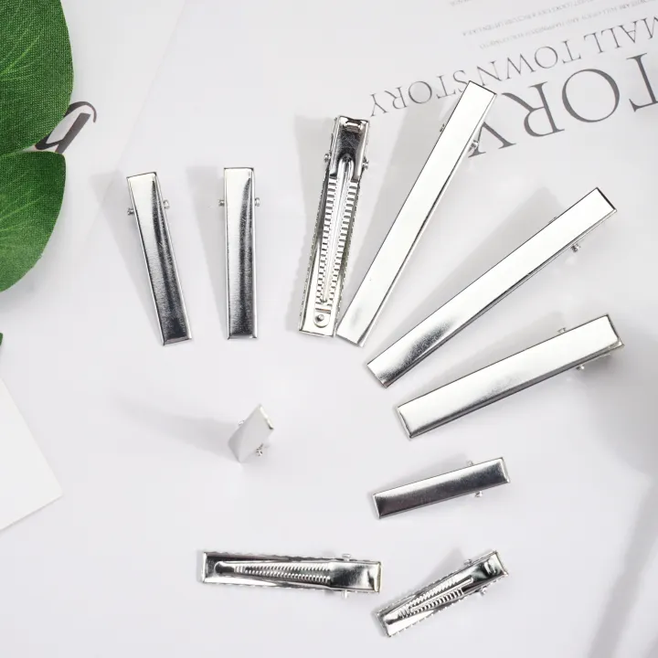 50%20Pcs%20Lot%20Alligator%20Hair%20Clip%20Single%20Prong%20Pinch%20Clips%20Metal%20Alligator%20Clips%20Hair%20Pin%20Hairbow%20Accessory%20-%20Image%202