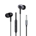 WiWU EB317 Stereo Earphone – Black / White. 