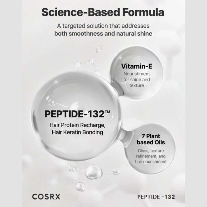 COSRX%20PEPTIDE-132%20Ultra%20Perfect%20Hair%20Bonding%20Oil%20Serum%2028ml%20-%20Image%202
