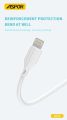 Aspor 3A A095 / A096 Fast Charger USB to Lightning Mobile Phone Cable For iphone. 