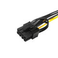 15pin SATA Male to 8pin PCI-E Power Supply Cable 8.16 inch SATA Cable 15-pin to 8 pin cable Wire for Graphic Card. 