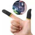 2pcs Finger Cover Breathable Game Controller Finger Sleeve Non-Scratch Touch Screen Gaming Thumb Gloves. 