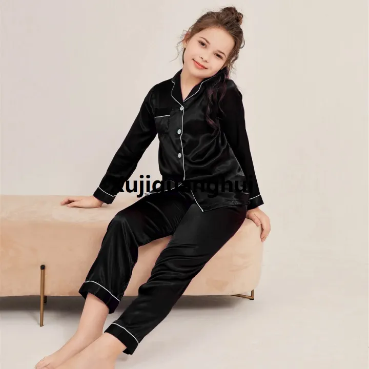 Xujiguanghui Premium Imported Silk Night Dress Kids Trouser ShSales ...