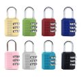 【ALLGOOD】1x Portable Combination Lock Travel Backpack Zipper Lock Dormitory Cabinet Lock Luggage Padlock Password Lock. 