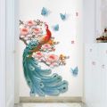 A -Z Corner Porch Living Room TV Background Wall Sticker Wallpaper Wall Stickers [70*100cm]. 