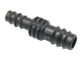 Garden hose 1/2" to 3/8" Barb straight reducing connector (2pcs) 16mm to 8/11mm irrigation hose connector straight body pipe Repair barbed drip Fittings connector linker for green house gardening water 16 mm 8 . reduce reduction. 