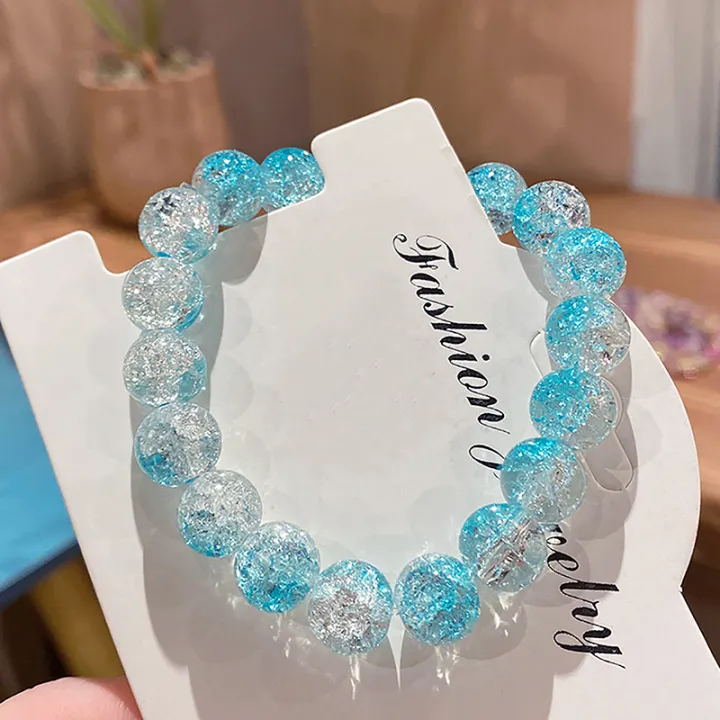 Women's%20Cracked%20Quartz%20Crystal%20Beaded%20Round%20Glass%20Beads%20Stretch%20Bracelet%20Bangle%20Bracelets%20Women%20Girl%20Charm%20Wrap%20Jewelry%20-%20Image%205