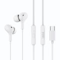 4 Huawei Xiaomi Mi S23 A5 for Samsung Stereo Earbuds, m DAC Code Type-C Plug 2024 Wired Headphones Digital Hole 3.5m Microphone High Fidelity. 