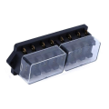 8-Way Car Medium Insert Fuse Box Multi-Way Overload Modified Base Junction Box Multi-Way Insurance Box Mp. 