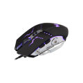 MIXIE M11 USB Gaming Mouse Optical 7D RGB fashion LED Lightening Backlight Ryzen Asus Republic of Gamers  Black PC Mouse Computer Mouse Laptop Mouse Desktop Mouse Mice. 
