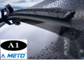 SILICONE FRONT WIPER BLADES SIZE 12 TO 28, FOR NEW AND LUXURY CARS, SUV, VANS, JEEEPS, METO ORIGINAL WIPERS, MF. 
