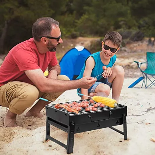 Barbecue%20Charcoal%20Grill%20Folding%20Lightweight%20Desktop%20BBQ%20Barbecue%20Grill%20for%20Camping%20Garden%20Outdoor%20Travel%20Summer%20Picnic%20Cooking%20Traveling%20Home%20Use%20Barbecue%20Tandoori%20Chicken%20Griller%20Carbon%20Steel%20-%20Image%204
