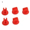 【ZOSR】1/5Pcs Knapsack Agricultural Electric Sprayer Nozzle Head PP Anti-aging Replacement Gardening Equipment for Yard Lawn. 