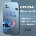 Realme C11 2021 Cute probe Stitch Pattern Soft Case Phone Casing Camera Lens Protector Full back Cover simple Silicone Cases. 