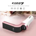 New Version CARG7 Bluetooth Car Charger T Flash USB Direct Connect FM TRANSMITTER / MODULATOR, MP3 Player Supports Bluetooth Player Digital Display Hands Free Calling Kit. 