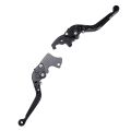 Motorcycle Handlebar Master Cylinder Lever 2Pcs Smoother Operation Motorcycle Clutch Brake Lever for RSV4 RSV4-R RSV4-RR RSV4-RF. 