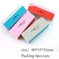 Colorful Nail Files Lime 100/180 Double Side Sanding Buffer Block Set Filer Sandpaper Nail File For UV Gel Polish Manicure Tool. 