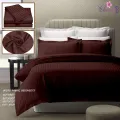 Satin Stripe Bed Sheets. 