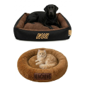 Pet bed Washable Sleeping Soft Pets Bed 50cm x 50cm with Customized Pet Name. 