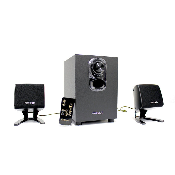 2023%20Microlab%20M%20108BT%202.1%20channel%20Speaker%20Subwoofer%20System%2011w%20remote%20control%20bluetooth%20Wireless%20Black%20-%20Image%203