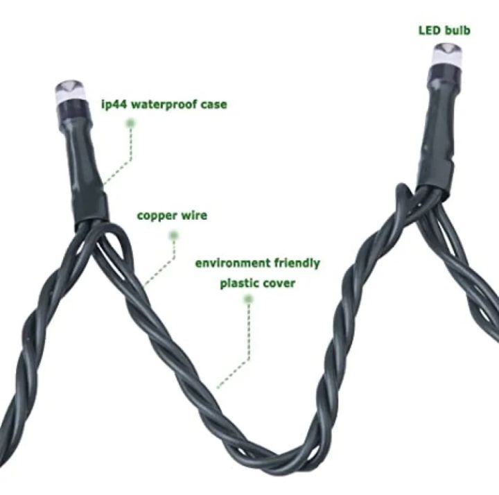 Multicolour%20/%20white%20Multifunction%20100%20LED%20Strip%20Fairy%20light%20-%20Image%204