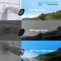 Outdoor Wireless Tuya Smart Life App H.265 3.0MP Bullet Wifi Security CCTV Camera With Double Lights. 