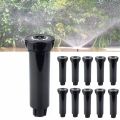 10Pcs Pop-Up Sprinkler Lawn Tool Spray-Head for Garden Irrigation. 
